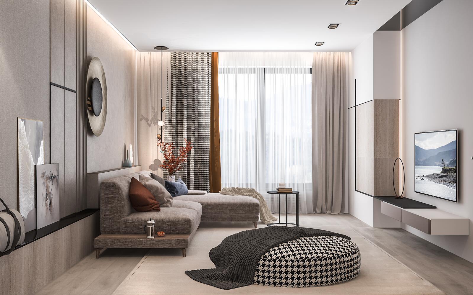 Дизайн интерьера дома в Ялте