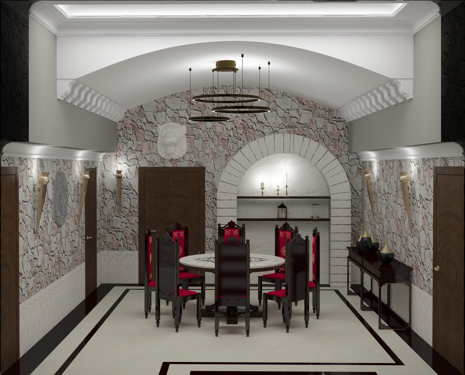 Интерьер частного дома