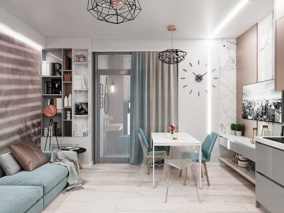 кухня-гостиная