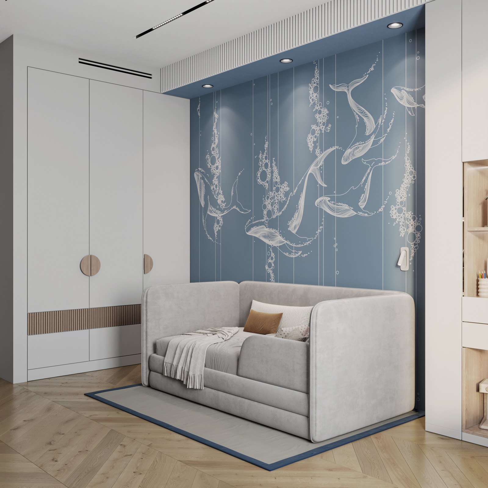 Уютная квартира в шоколадных и терракотовых оттенках