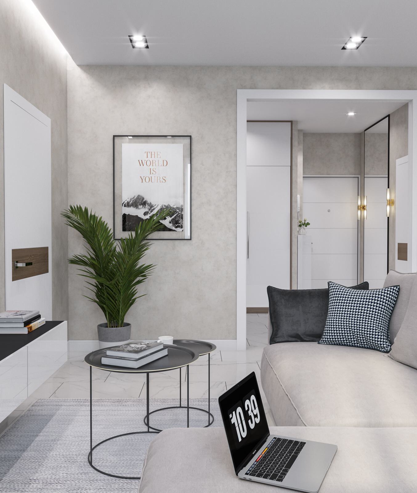 Гостиная-кухня