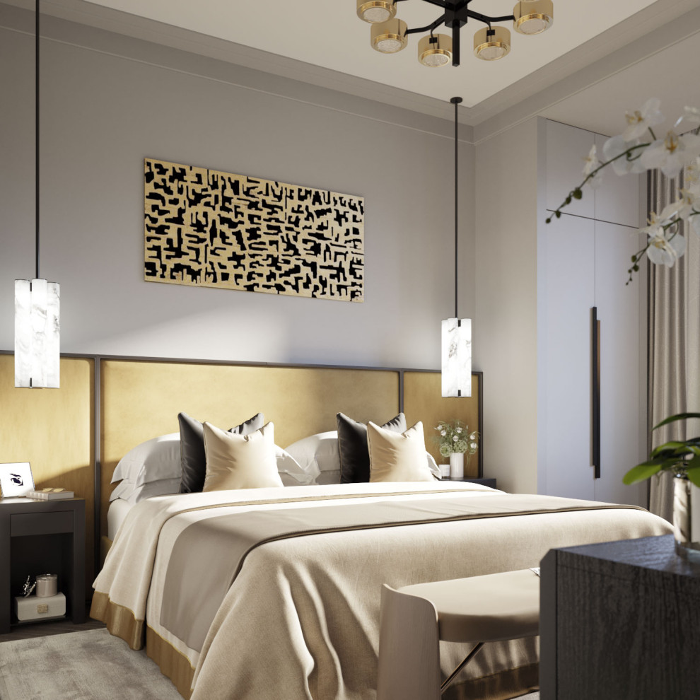 Современный интерьер с элементами скандинавского дизайна