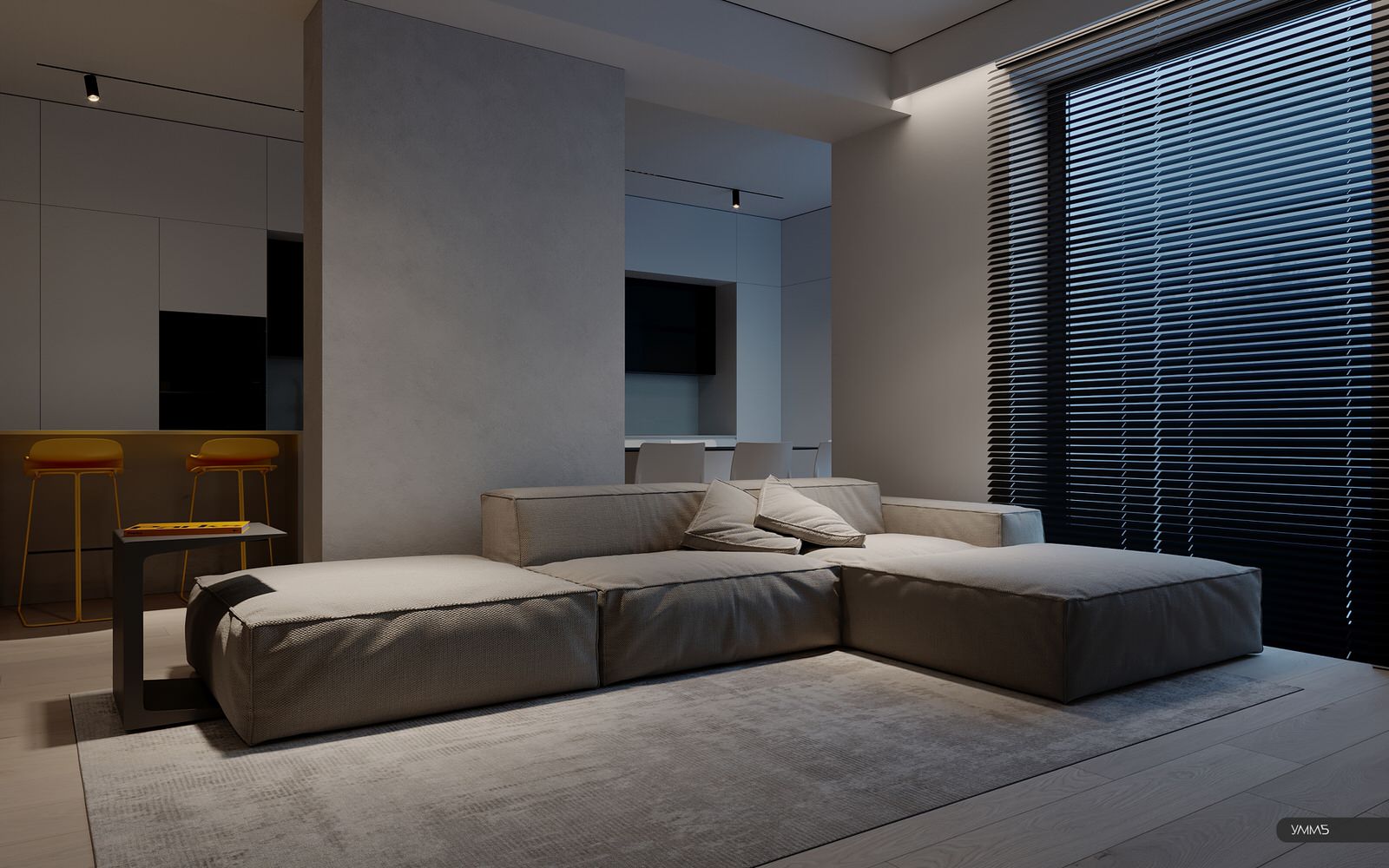 MIRA | Проект двухуровневой квартиры на проспекте Мира