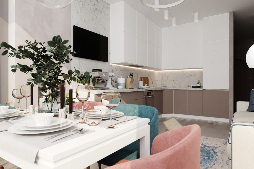 Проект интерьера ЖК "Родной город. Каховская"