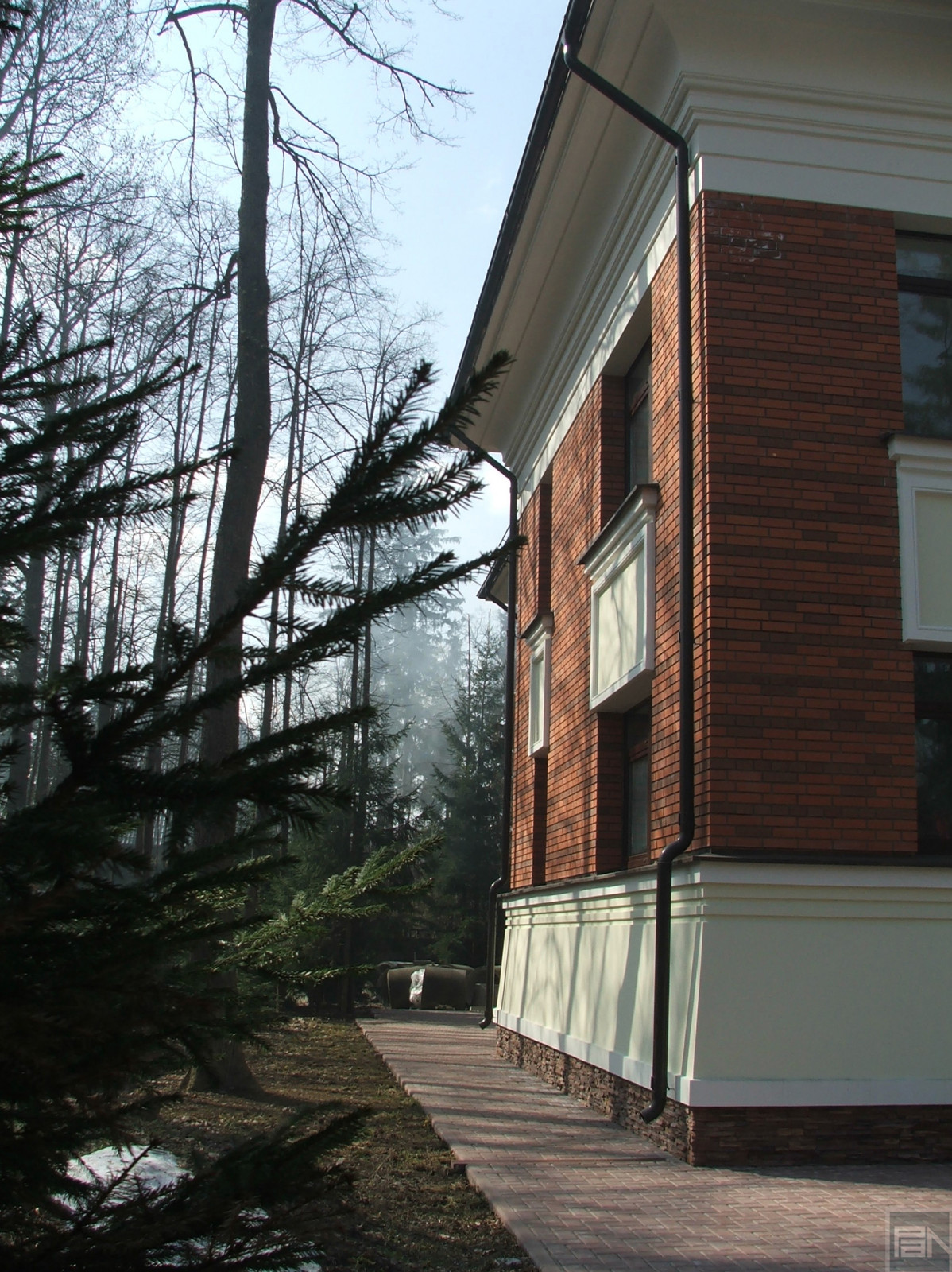 Проект загородного жилого дома в Подмосковье