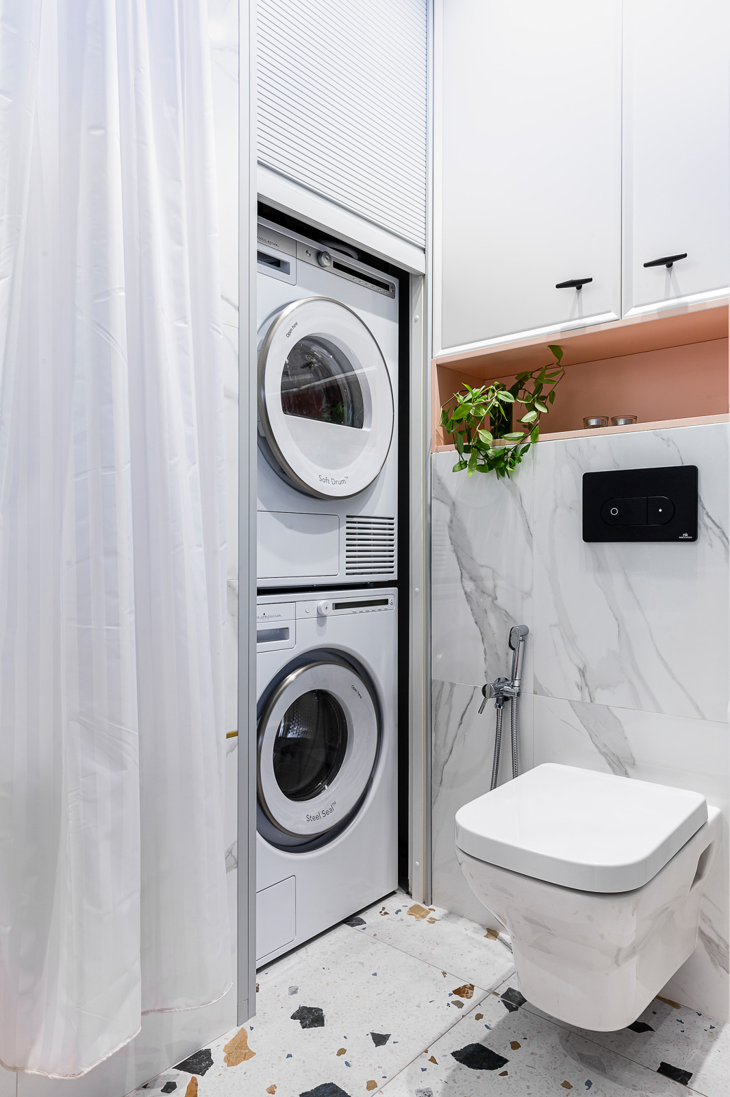 В сиреневых тонах (3-х комнатная квартира 66,7 м²)