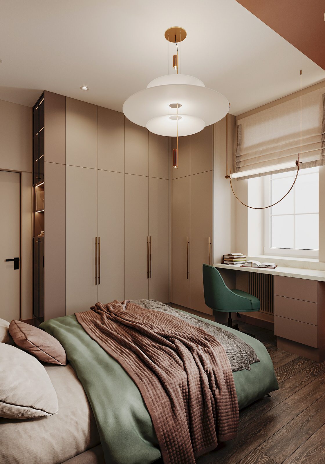 Интерьер загородного дома кардинально отличающийся от домов в округе