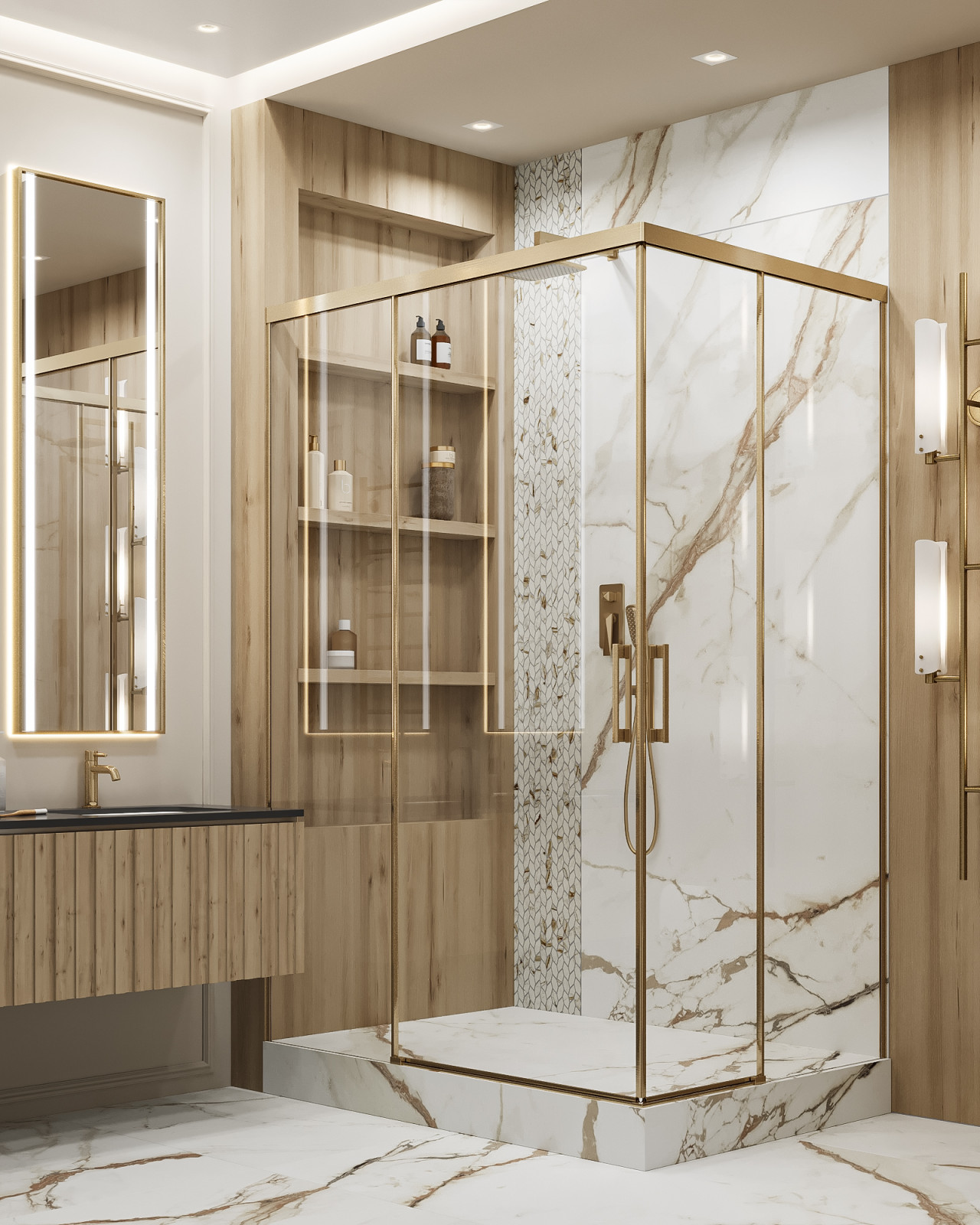 Дизайн интерьера квартиры в современном стиле на ул. Новаторов