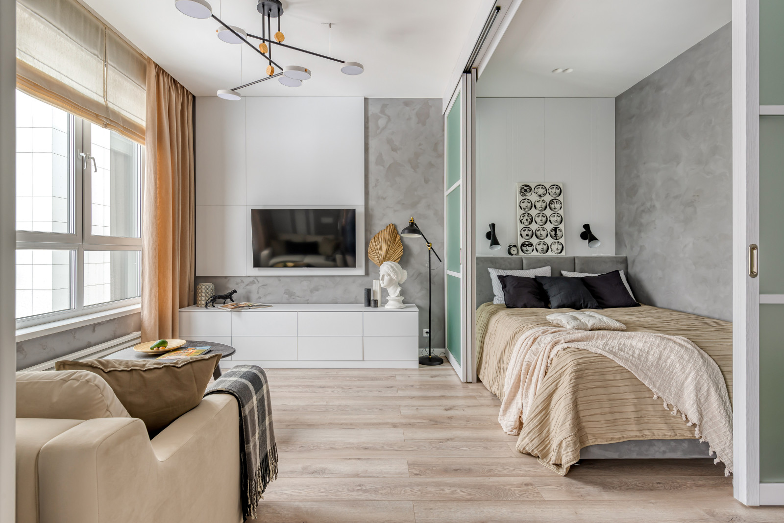 Уютная однушка для мамы и дочки