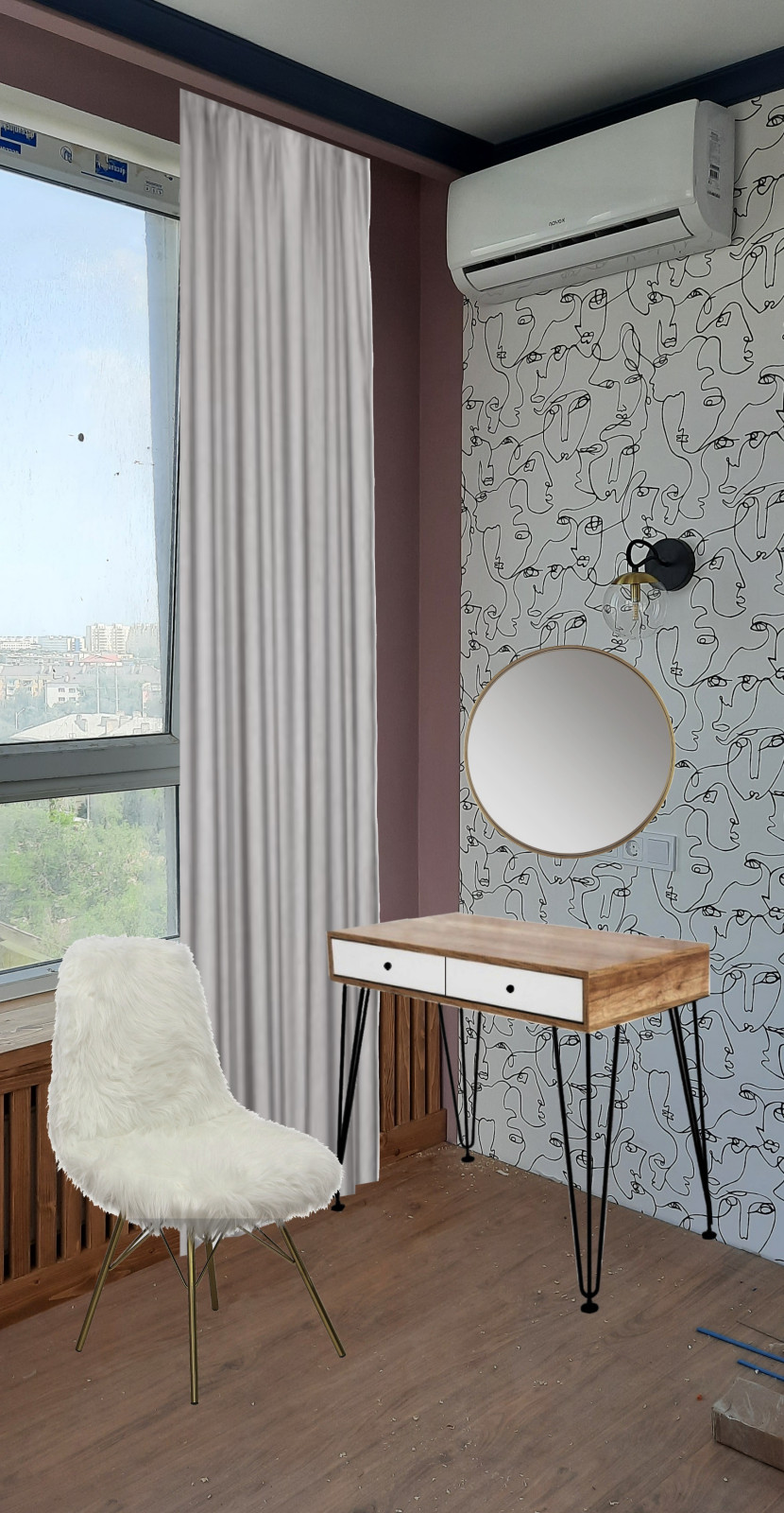 Квартира с творческой душой.