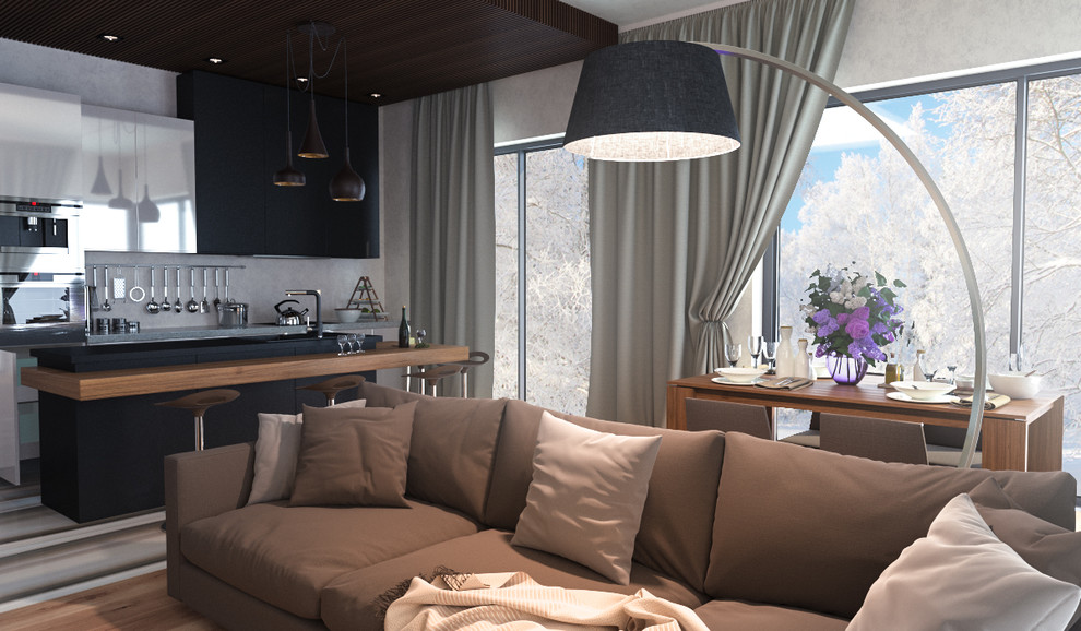 Обложка проекта: В теплых оттенках серого