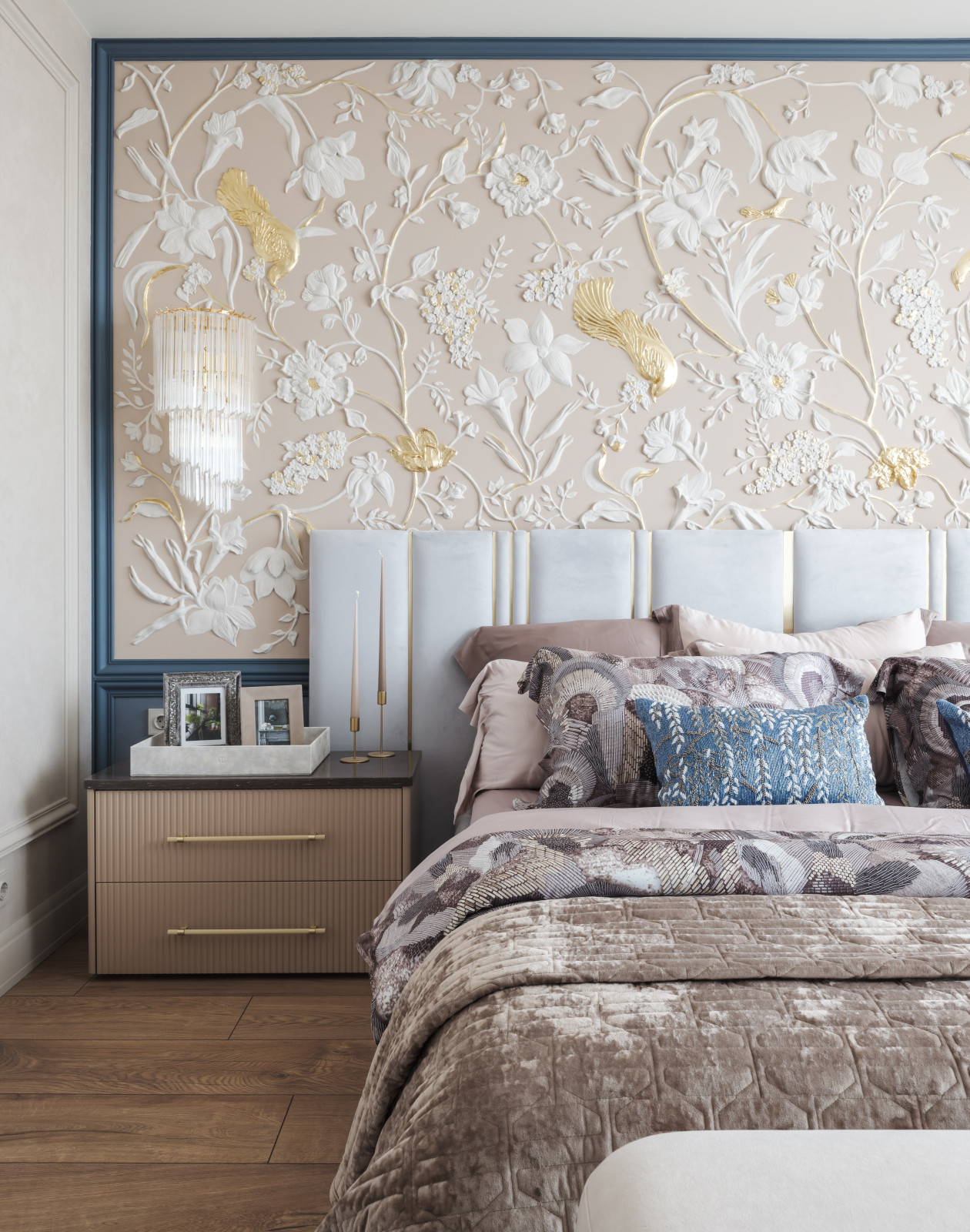 Реализация современной четырехкомнатной квартиры площадью 170 м²