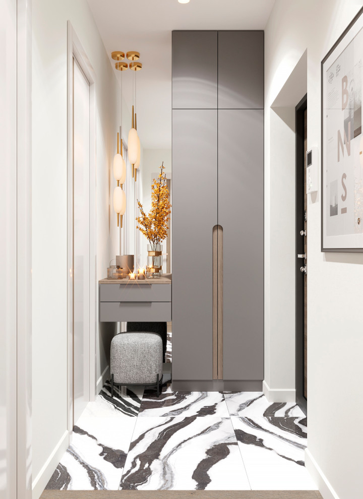 Обложка проекта: Дизайн однокомнатной квартиры 44,9 кв.м в Москве