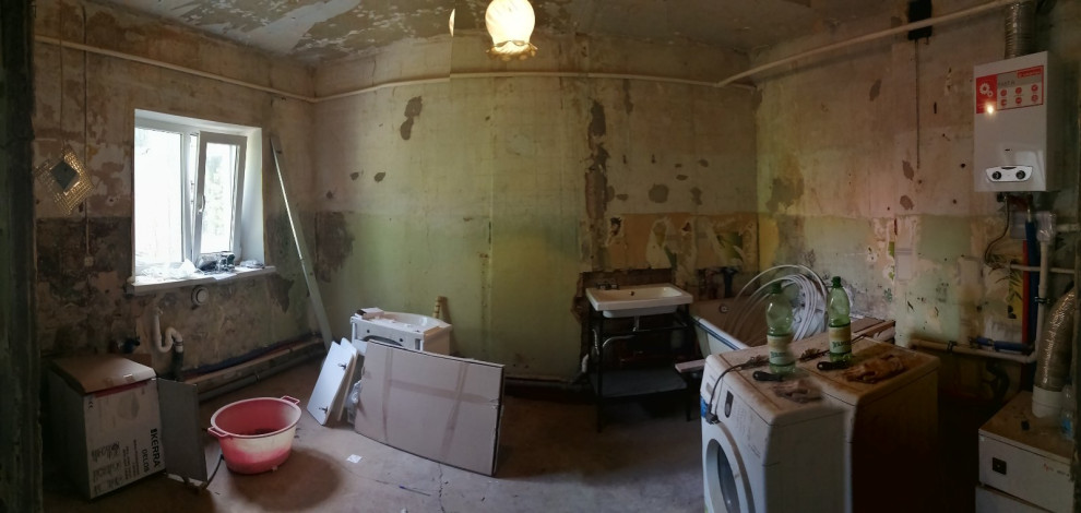 Маленькая однушка в старом фонде "ДО и ПОСЛЕ"