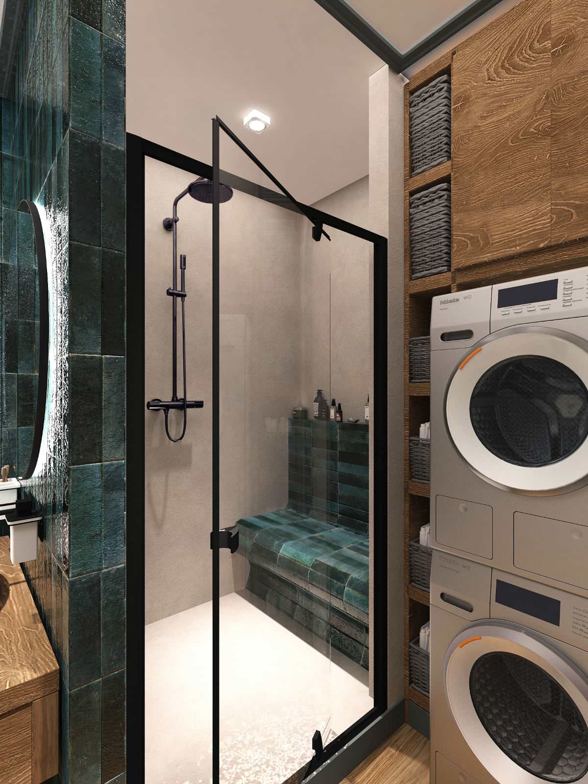 Малахитовый санузел