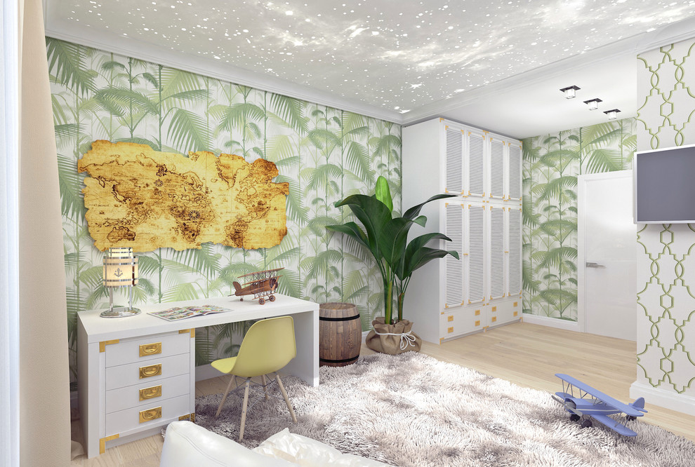 Детская комната, в которой применялись только Эко-материалы!