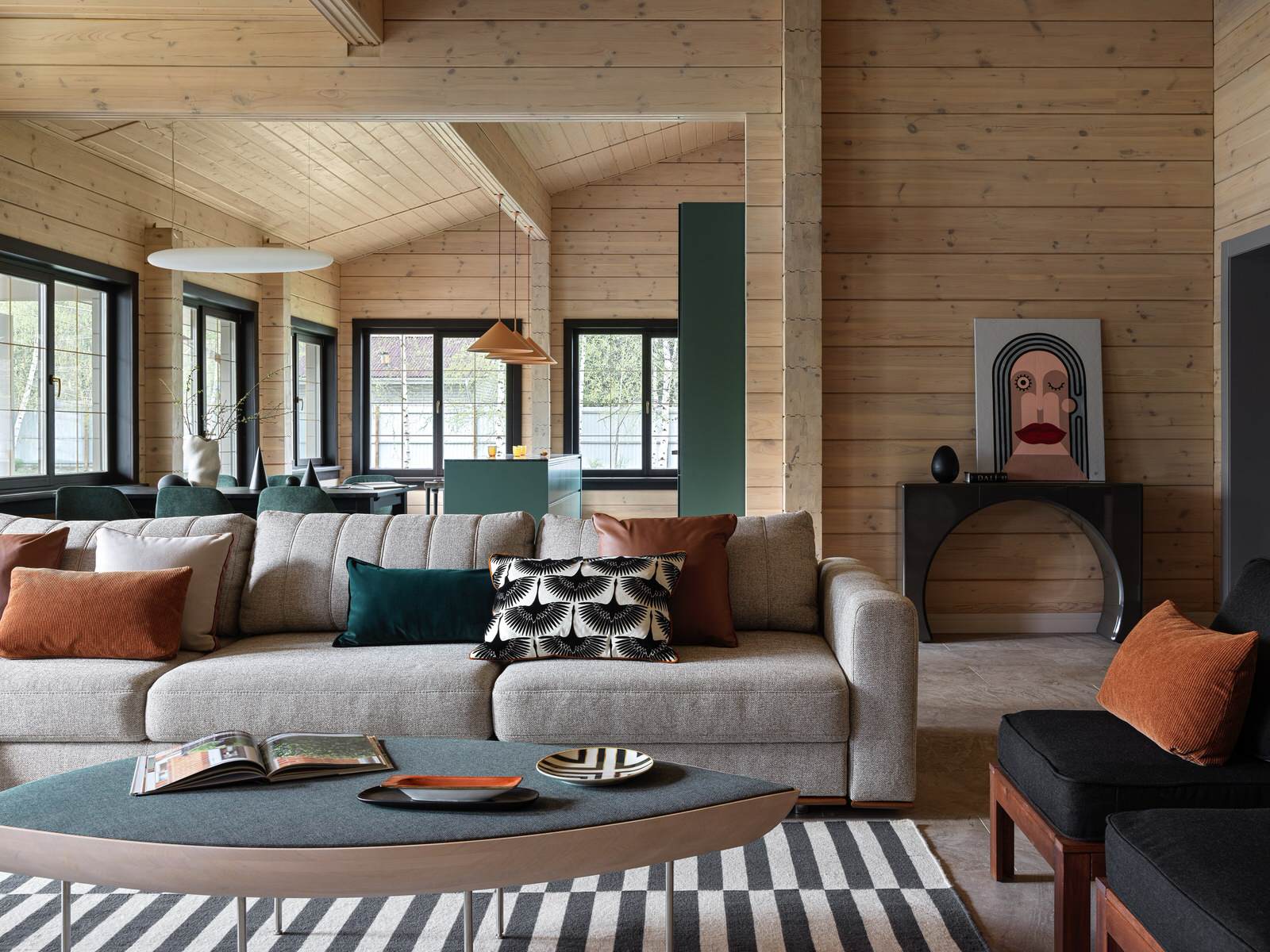 Загородный дом из бруса