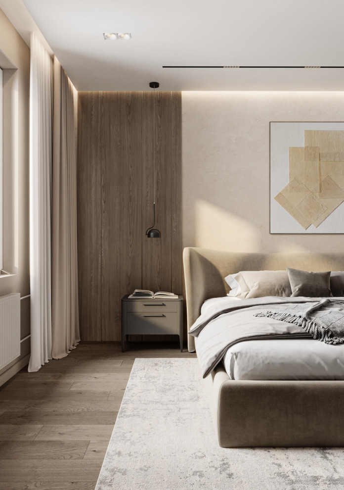 Дизайн-проект трехкомнатной квартиры 80 кв.м. Проект 2024г.