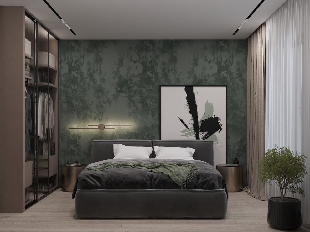 Обложка проекта: Проект спальни и ванной комнаты в ЖК "MYPRIORITY Basmanny"