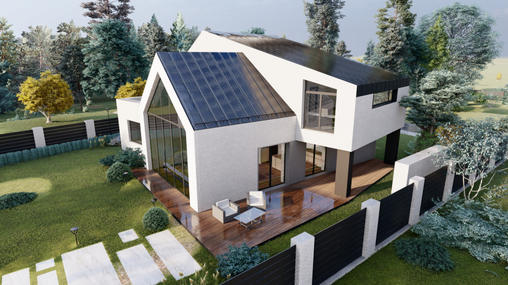 Проект 2-этажного дома для Елены