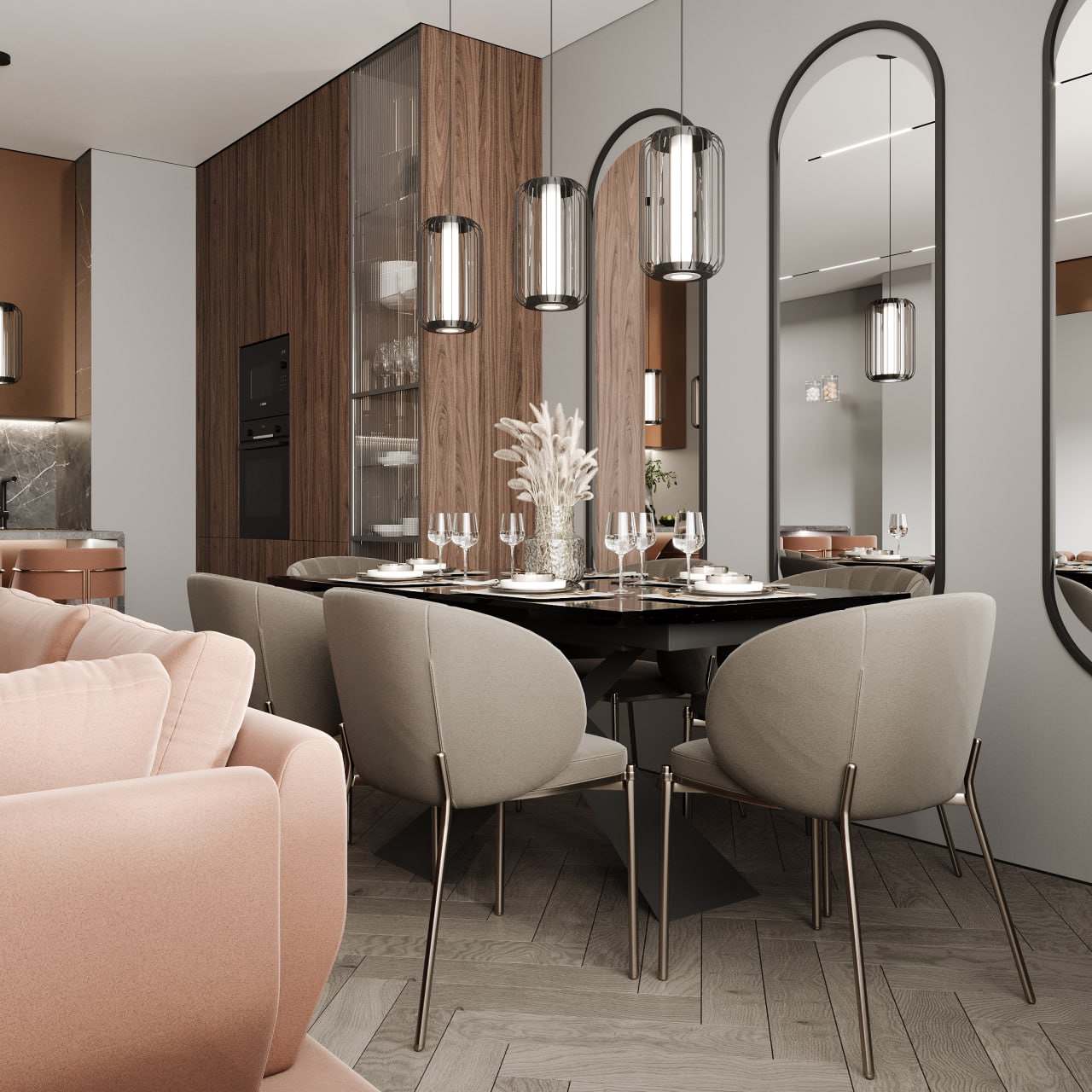 Трехкомнатная квартира ЖК Александровский сад