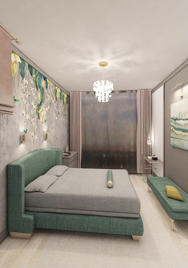 3-х комнатная квартира .Бирюза.