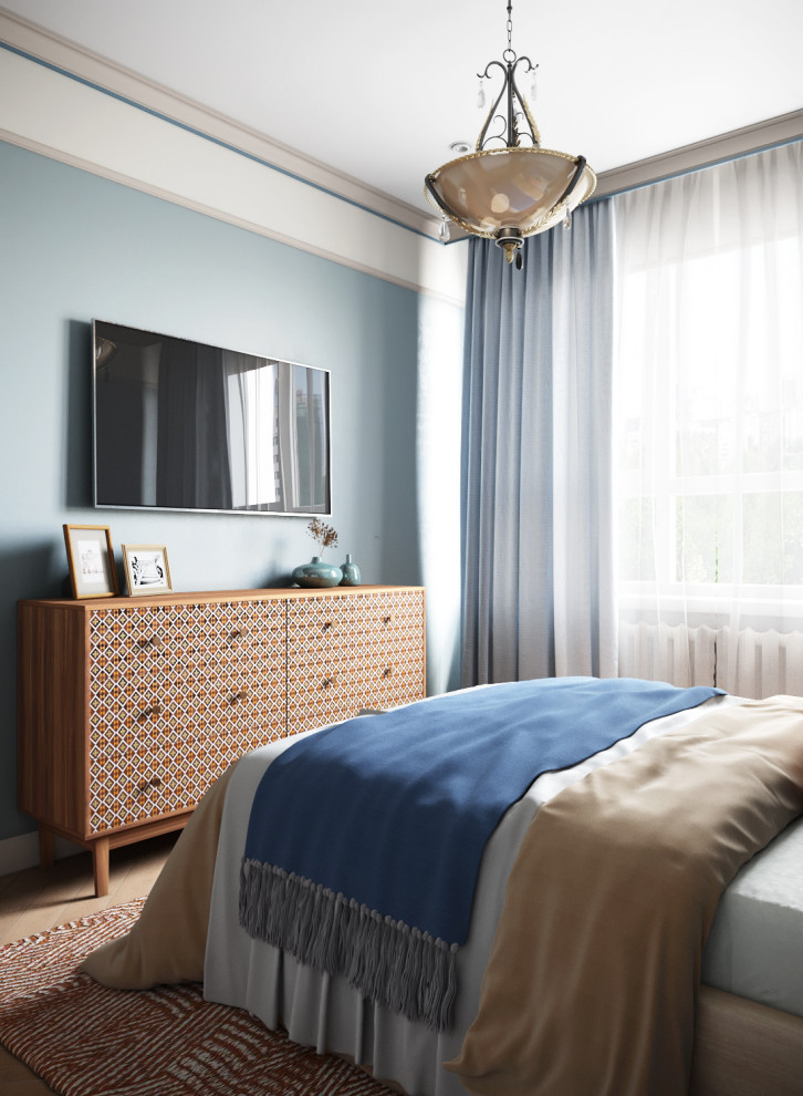 Квартира в голубых оттенках под сдачу в аренду