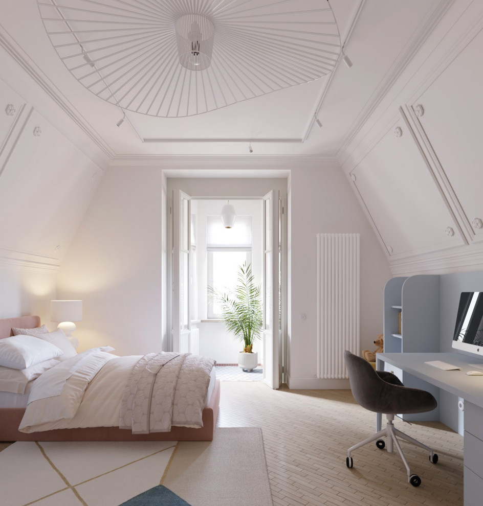 Двухуровневая квартира в старом доходном доме Петроградского района