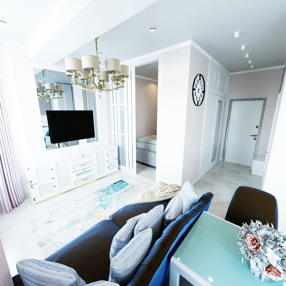 Обложка проекта: Донская 27, Сочи. Квартира 30м2