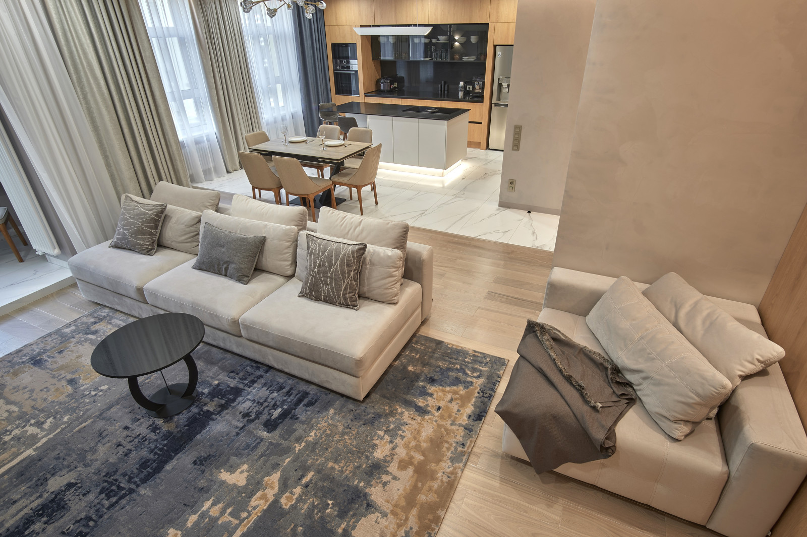 Кухня-гостиная.. 2022 г. Фото.