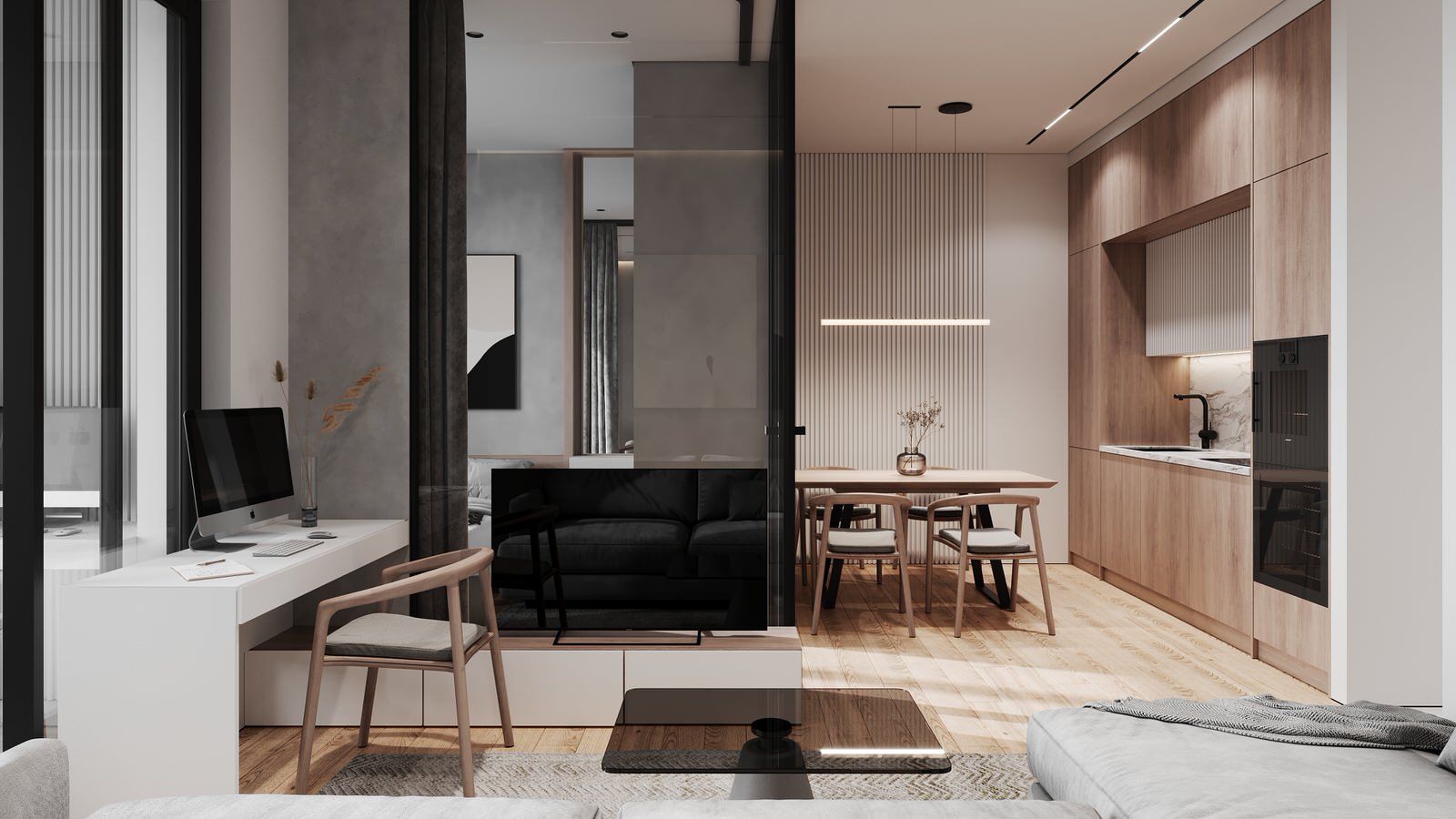 Обложка проекта: Современная квартира для молодой пары