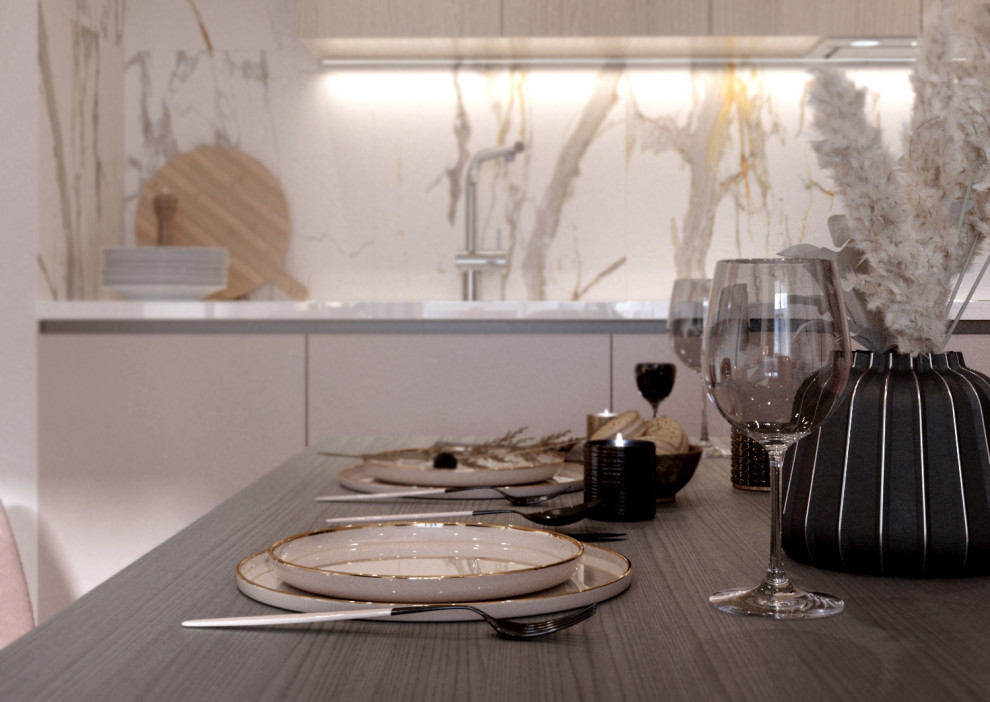 Обложка проекта: Проект квартиры для молодой мамы с малышом