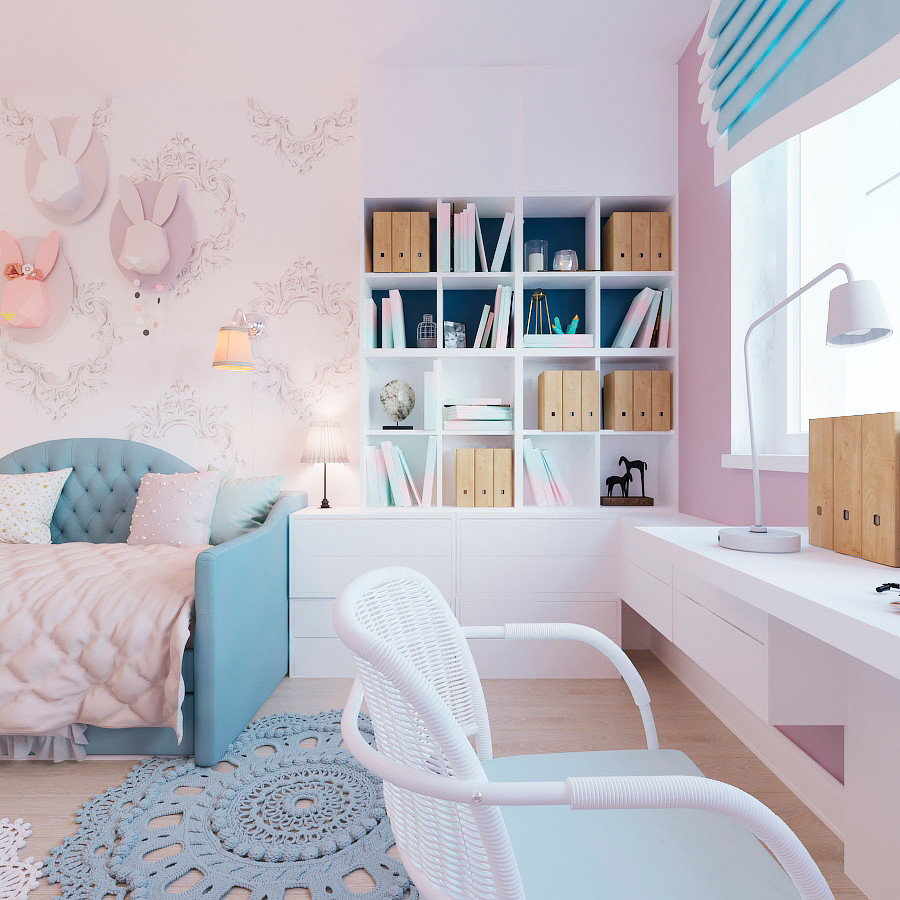 Дизайн трехкомнатной квартиры.