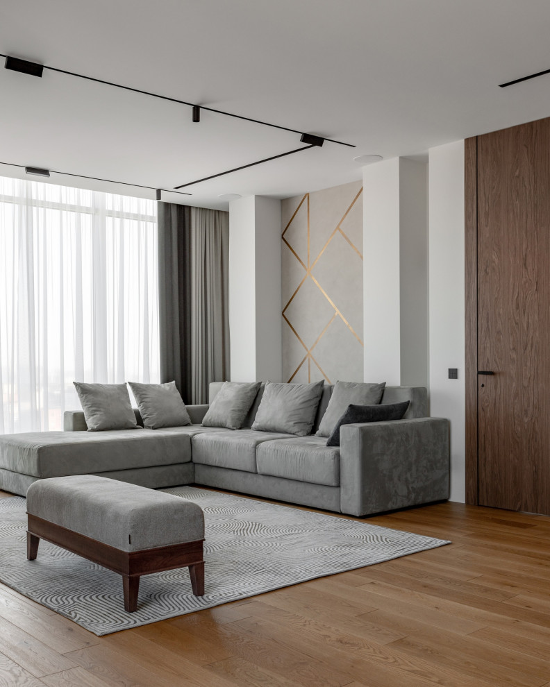 Реализованный дизайн-проект квартиры в ЖК "Высота"