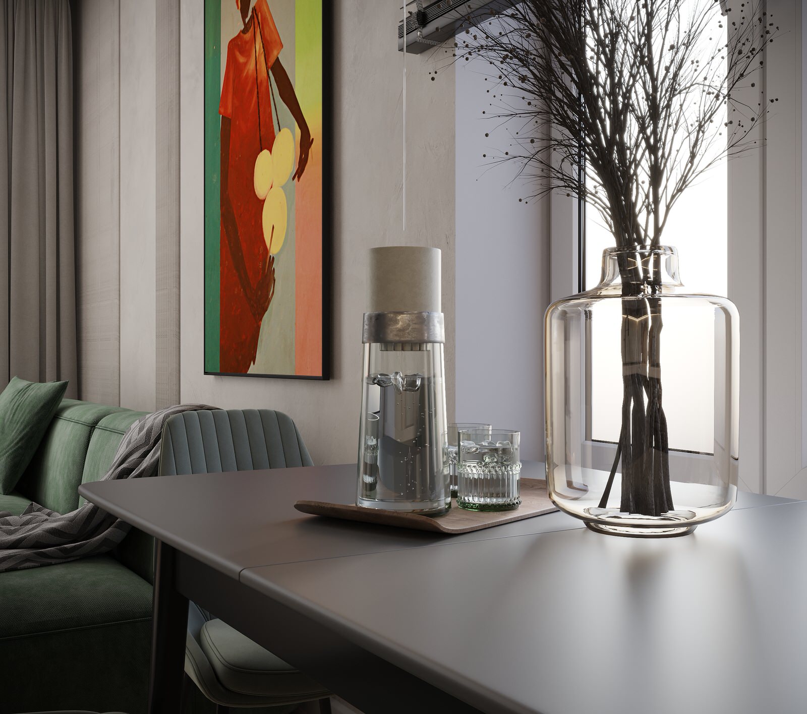 Цвет настроения - зеленый