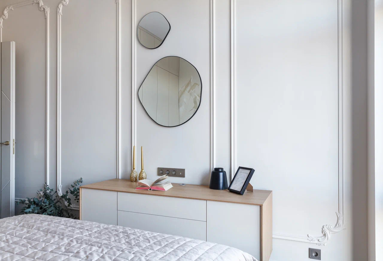 Современная классика для апартаментов в ЖК "Серебряный фонтан"