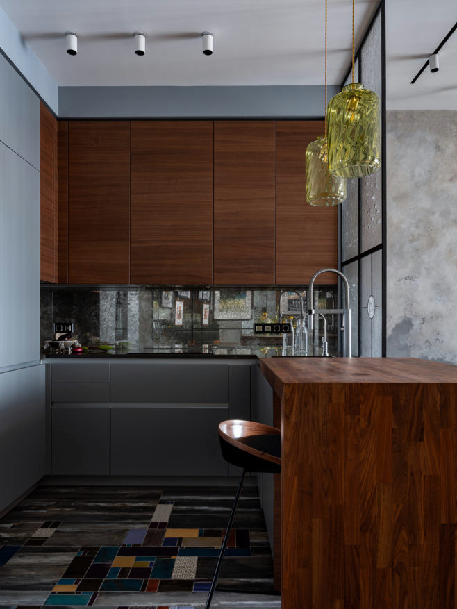 Квартира с атмосферой “итальянских 1960-х”