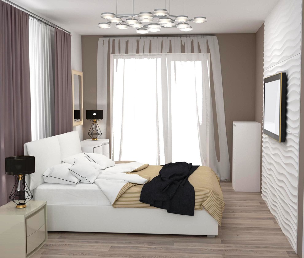 Квартира в монохромному стилі