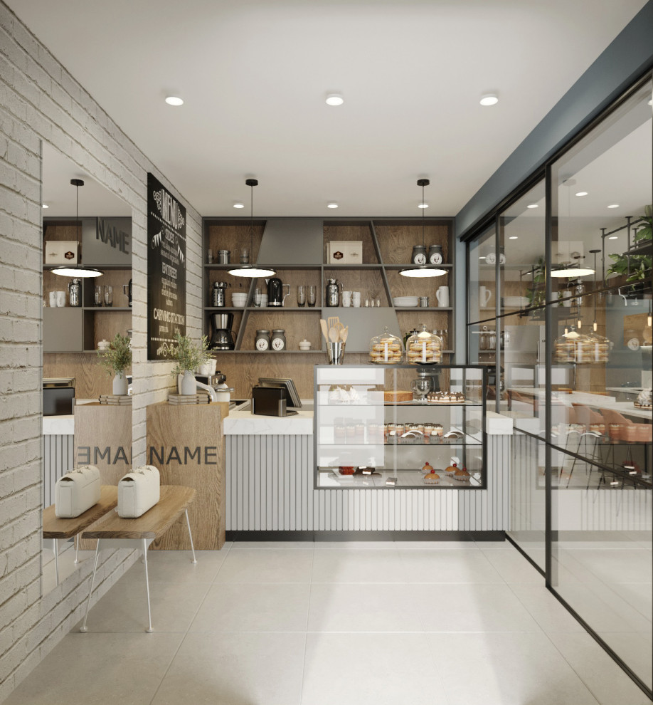 Дизайн интерьера кондитерской в Уфе "Gala Cake"