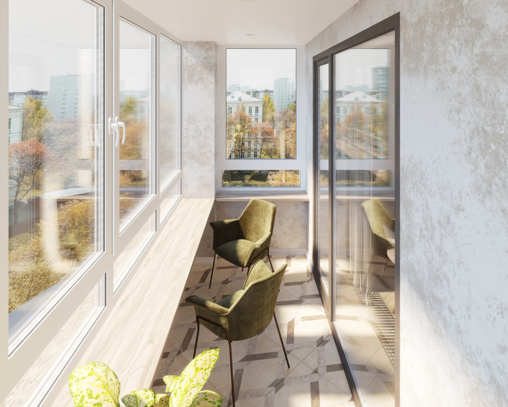 Квартира в современном стиле со скандинавскими мотивами 84 кв. м