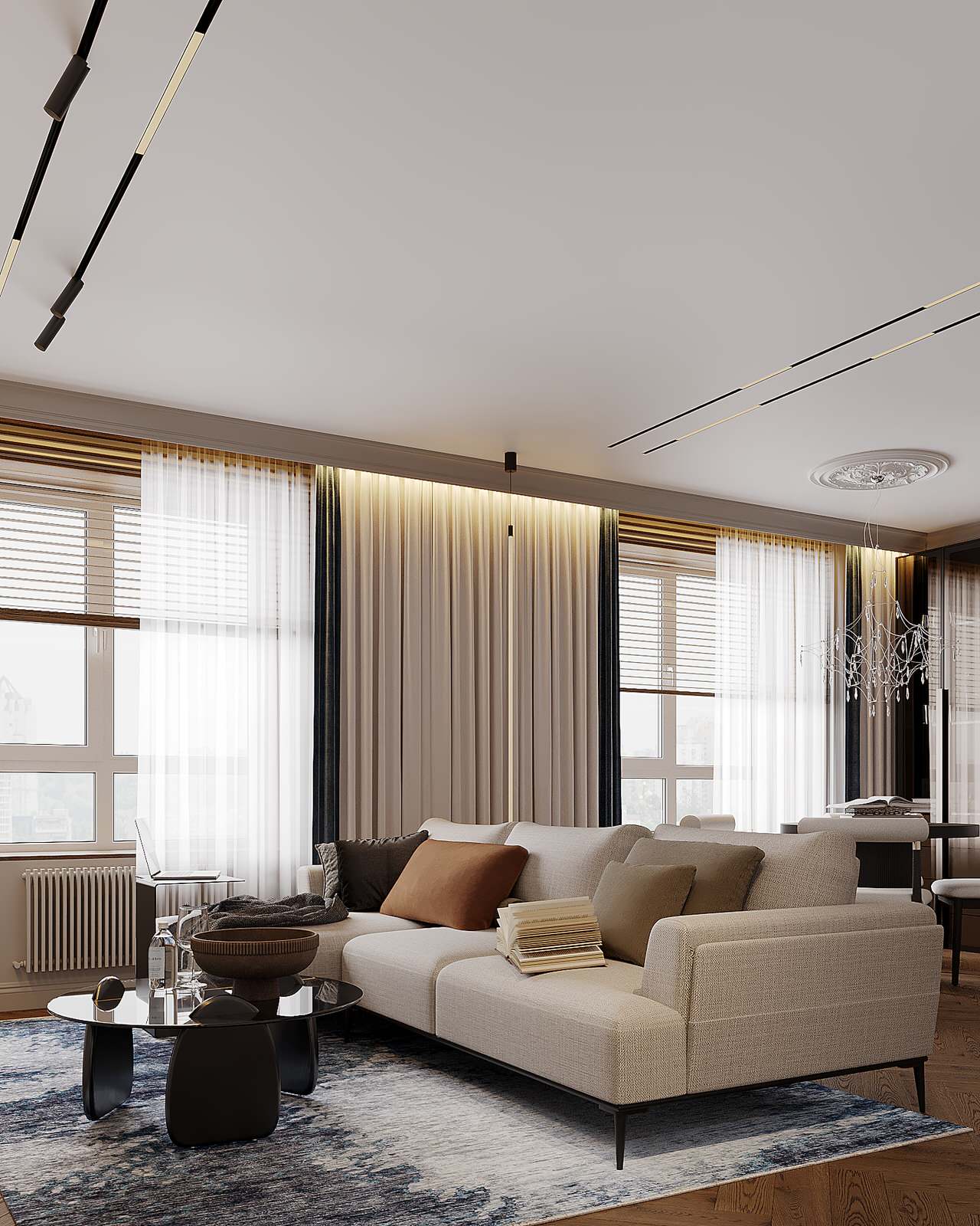 Квартира 104 кв.м. в ЖК LOFT-212