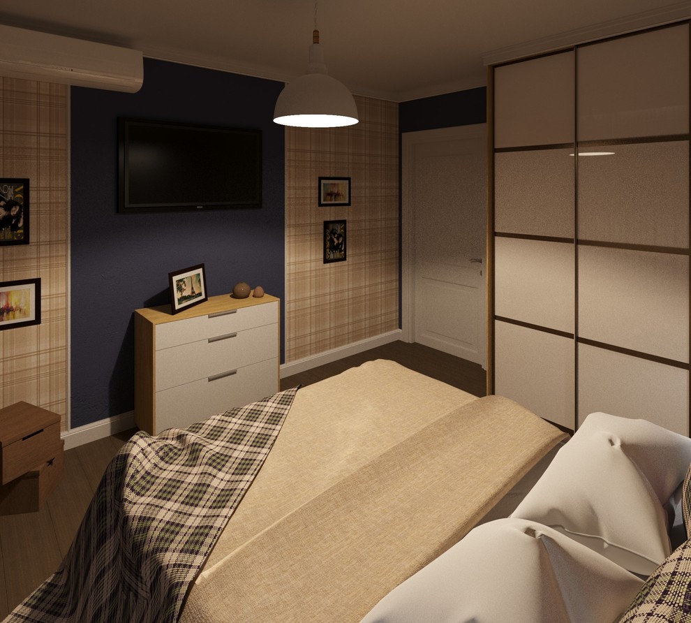 Проект однокомнатной квартиры 42м.кв