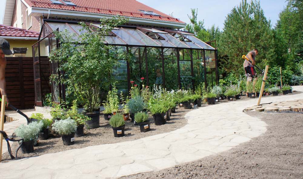 Как правильно: Устроить цветник… на картоне