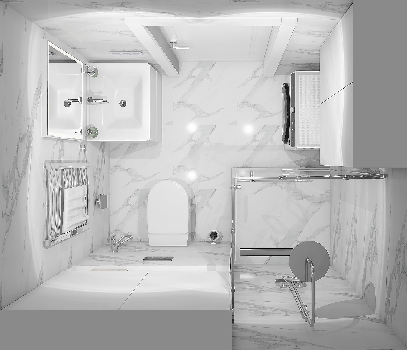 Обложка проекта: Однокомнатная квартира в Сочи