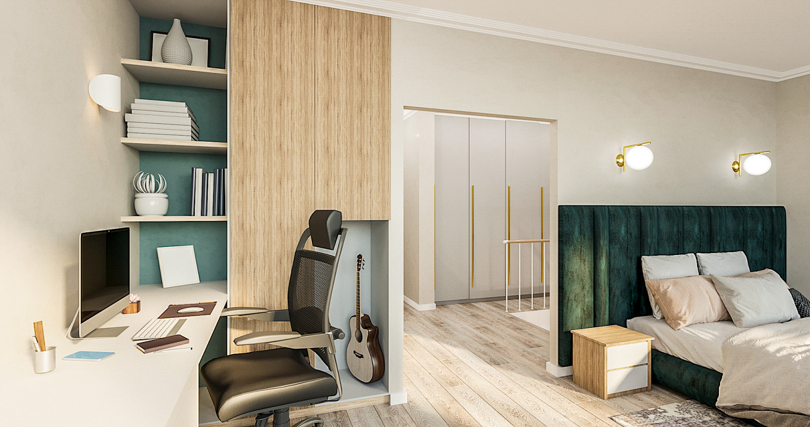 Обложка проекта: Двухуровневая квартира. Жк Парк Горького