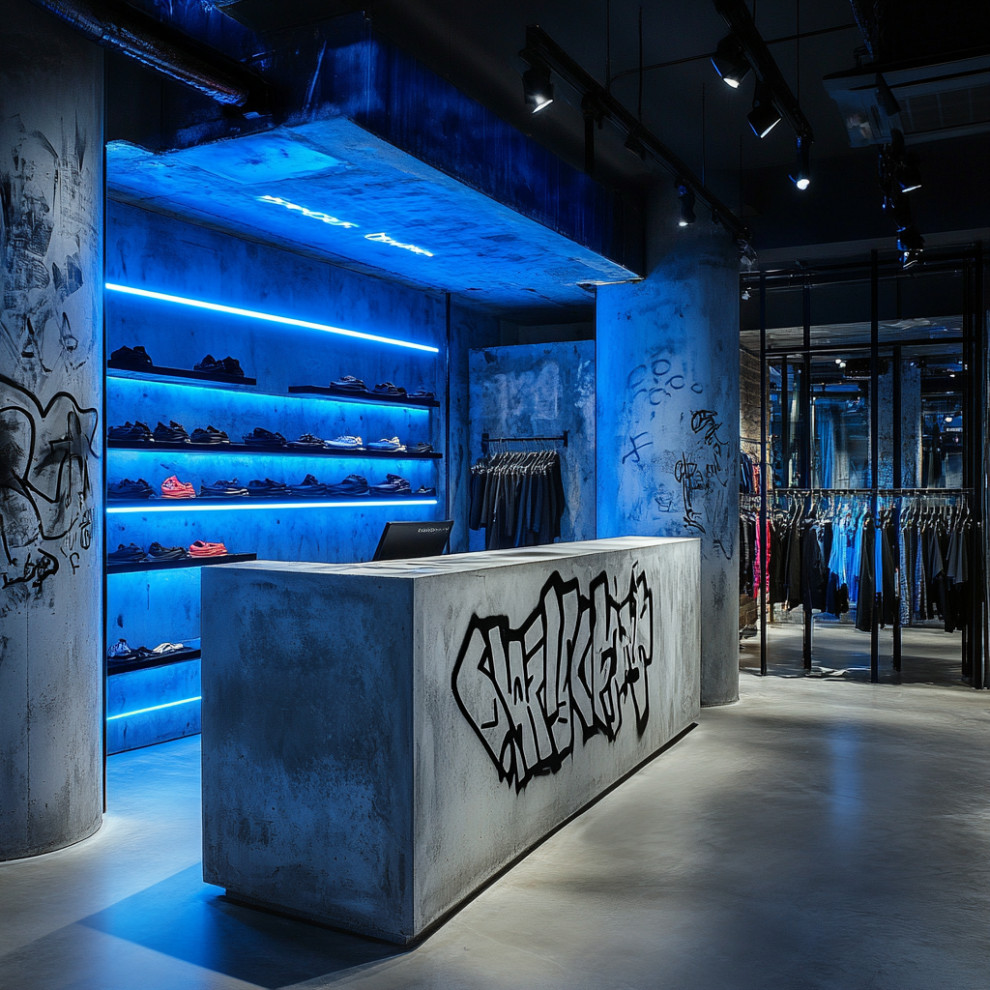 Индустриальный Дизайн Магазина ZNY