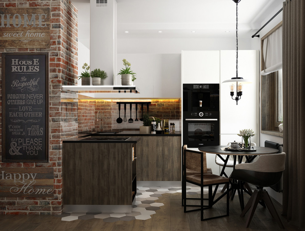 Квартира в стиле лофт