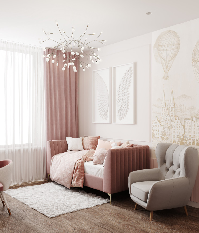 Квартира 73 кв. м. в современном стиле Новочерёмушкинская 17