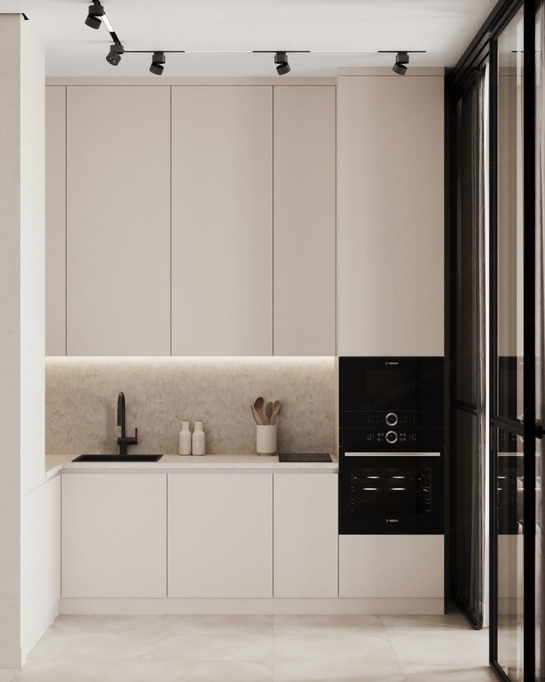 Дизайн проект 1 комнатной квартиры - ЖК Прокшино