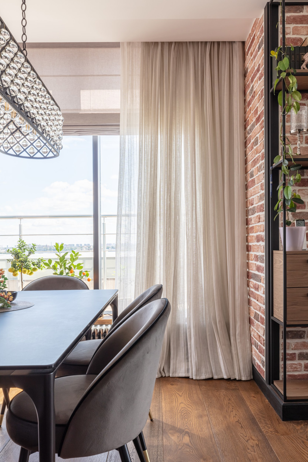 Пентхаус в стиле лофт реализация